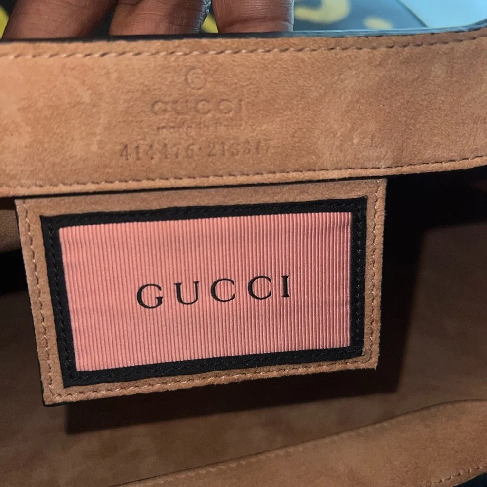 Gucci Black and Yellow Briefcase - Picture 4 of 15